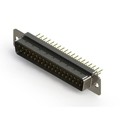 627-M37-220-WN1 - 627M SERIES VERTICAL D-SUB PLUG