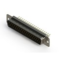 627-M37-220-BN1 - 627M SERIES VERTICAL D-SUB PLUG