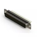 627-M37-220-GT1 - 627M SERIES VERTICAL D-SUB PLUG
