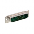 DB13W3PA00LF - CONN D-SUB PLUG 13POS SLDR CUP