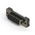 628-015-624-012 - 628 SERIES VERTICAL D-SUB PLUG C