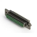 628-M25-222-GT2 - 628M SERIES VERTICAL D-SUB RECEP
