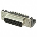 09662525612 - CONN D-SUB RCPT 15POS R/A SLDR