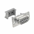 8309-8009 - CONN D-SUB RCPT 9POS PNL MNT IDC