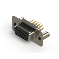 638-M15-630-BT3 - 638M SERIES VERTICAL D-SUB RECEP