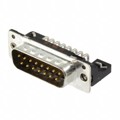 09662627815 - CONN D-SUB PLUG 15POS R/A SLDR