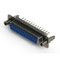 628-M25-221-LN6 - 628M SERIES VERTICAL D-SUB RECEP