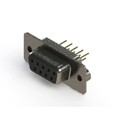628-M09-321-BT2 - 628M SERIES VERTICAL D-SUB RECEP