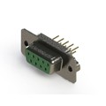 628-M09-321-GN2 - 628M SERIES VERTICAL D-SUB RECEP