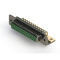 622-M25-260-GN4 - 622M SERIES RIGHT ANGLE D-SUB PL