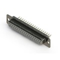 628-M37-221-WT1 - 628M SERIES VERTICAL D-SUB RECEP