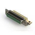 630-M25-240-GN3 - 630M SERIES RIGHT ANGLE D-SUB RE