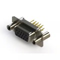 638-M15-630-BN4 - 638M SERIES VERTICAL D-SUB RECEP