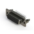 638-026-330-046 - 638 SERIES VERTICAL D-SUB RECEPT