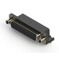 622-025-668-530 - 622 SERIES RIGHT ANGLE D-SUB REC