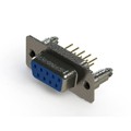 628-M09-321-LN5 - 628M SERIES VERTICAL D-SUB RECEP