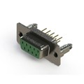 628-M09-321-GN5 - 628M SERIES VERTICAL D-SUB RECEP