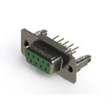 628-M09-321-GT5 - 628M SERIES VERTICAL D-SUB RECEP