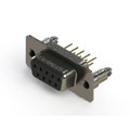 628-M09-321-BN5 - 628M SERIES VERTICAL D-SUB RECEP