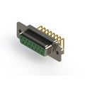 630-M15-340-GN2 - 630M SERIES RIGHT ANGLE D-SUB RE