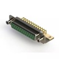 630-M25-240-GN6 - 630M SERIES RIGHT ANGLE D-SUB RE