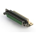 622-M25-260-GN6 - 622M SERIES RIGHT ANGLE D-SUB PL