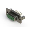 628-M09-621-GN3 - 628M SERIES VERTICAL D-SUB RECEP