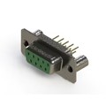 628-M09-621-GT3 - 628M SERIES VERTICAL D-SUB RECEP