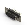 628-M15-321-BN1 - 628M SERIES VERTICAL D-SUB RECEP