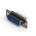 628-M15-321-LN1 - 628M SERIES VERTICAL D-SUB RECEP