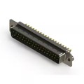 627-M37-222-GT2 - 627M SERIES VERTICAL D-SUB PLUG