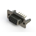 628-M09-621-BN5 - 628M SERIES VERTICAL D-SUB RECEP