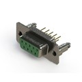 628-M09-621-GN5 - 628M SERIES VERTICAL D-SUB RECEP