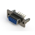 628-M09-621-LT5 - 628M SERIES VERTICAL D-SUB RECEP