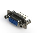 628-M09-621-LT4 - 628M SERIES VERTICAL D-SUB RECEP