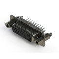 638-026-330-047 - 638 SERIES VERTICAL D-SUB RECEPT