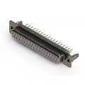 628-M37-221-WT5 - 628M SERIES VERTICAL D-SUB RECEP