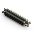 627-M37-220-LN4 - 627M SERIES VERTICAL D-SUB PLUG
