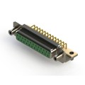 630-M25-240-GN5 - 630M SERIES RIGHT ANGLE D-SUB RE
