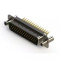 637-M44-230-BN4 - 637M SERIES VERTICAL D-SUB PLUG