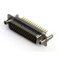 637-M44-230-BN6 - 637M SERIES VERTICAL D-SUB PLUG