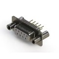 628-M09-321-WT4 - 628M SERIES VERTICAL D-SUB RECEP