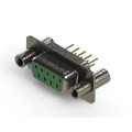 628-M09-321-GT4 - 628M SERIES VERTICAL D-SUB RECEP