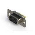 638-M15-632-BN1 - 638M SERIES VERTICAL D-SUB RECEP