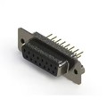 628-M15-321-BN2 - 628M SERIES VERTICAL D-SUB RECEP