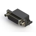 634-026-663-030 - 634 SERIES RIGHT ANGLE D-SUB REC