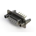 628-M09-321-WN6 - 628M SERIES VERTICAL D-SUB RECEP