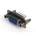 628-M09-321-LT6 - 628M SERIES VERTICAL D-SUB RECEP