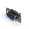 628-M09-322-LT1 - 628M SERIES VERTICAL D-SUB RECEP