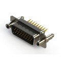 637-M26-630-BN6 - 637M SERIES VERTICAL D-SUB PLUG